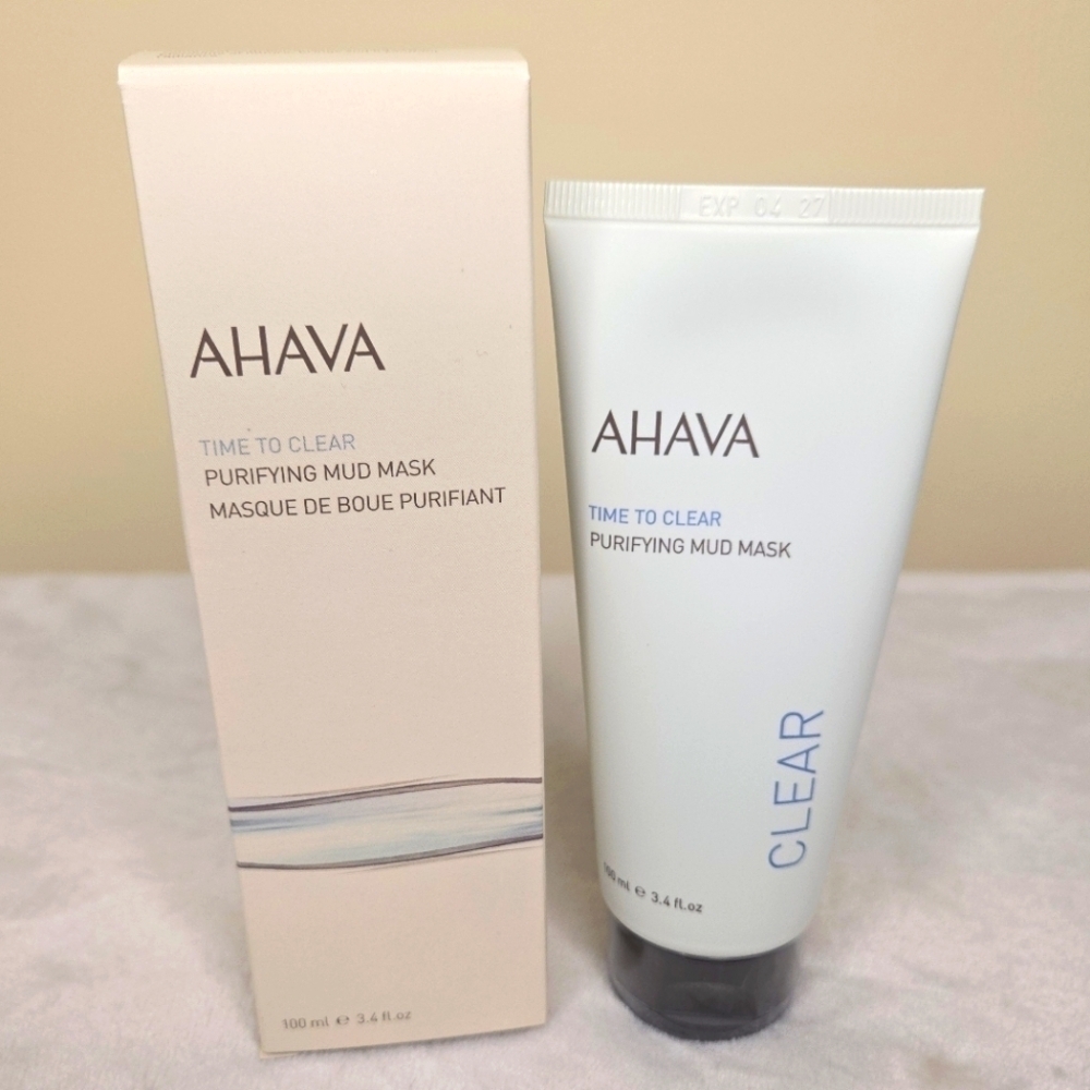 AHAVA Purifying Mud Mask Time to Clear 3.4 oz